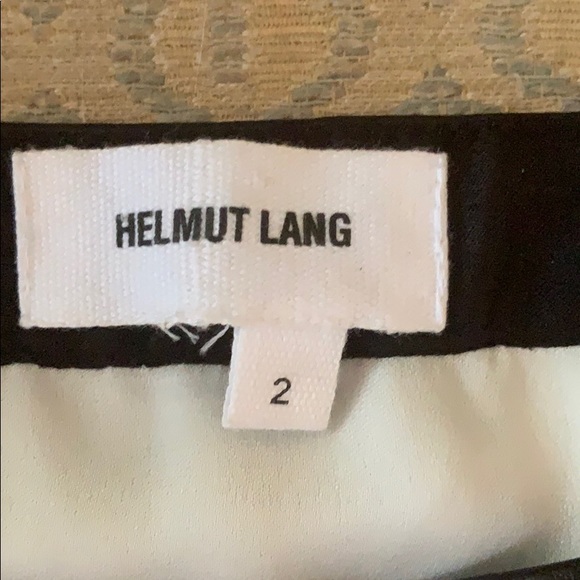 Helmut Lang | Skirts | Helmet Lang Fulcrum Skirt Wleather Waistband ...